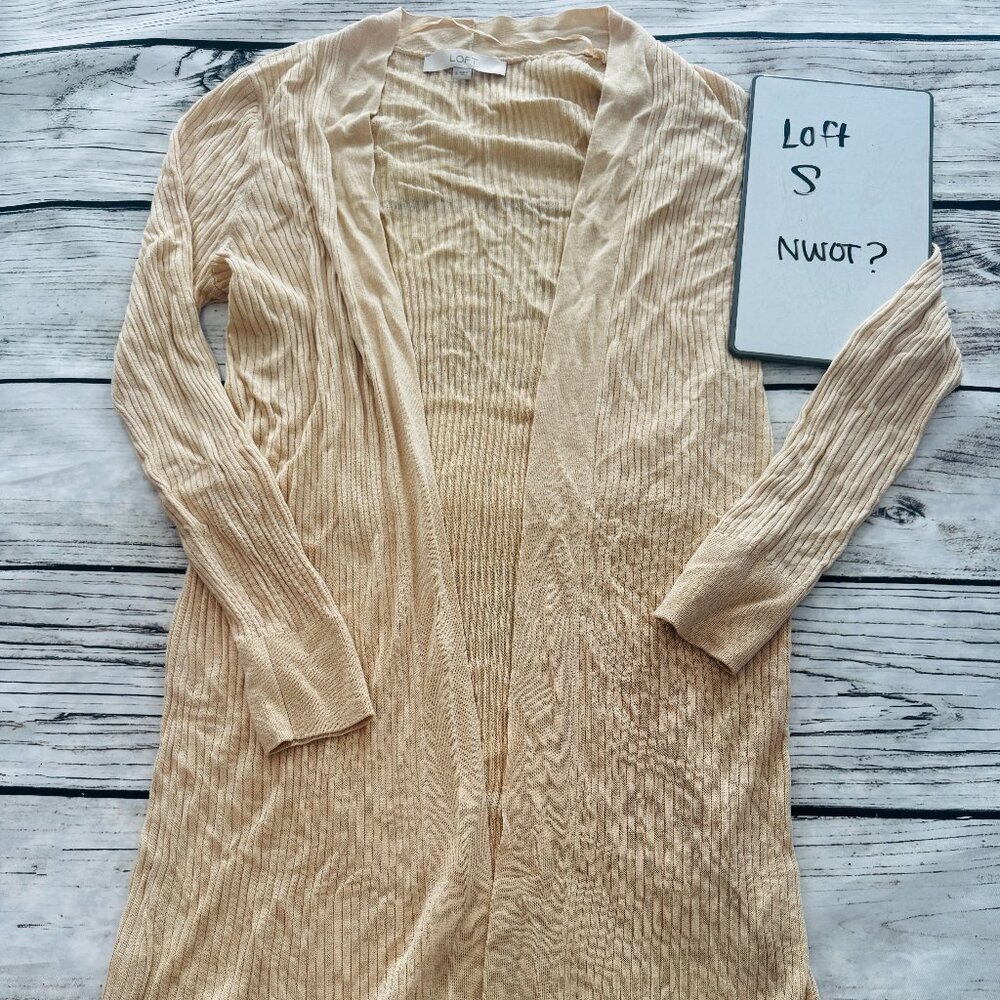 Loft long cardigan